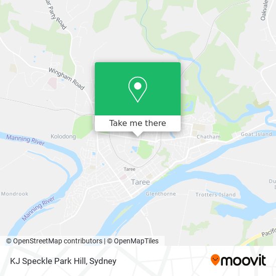 KJ Speckle Park Hill map