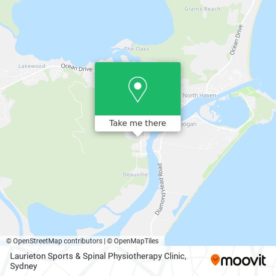 Laurieton Sports & Spinal Physiotherapy Clinic map