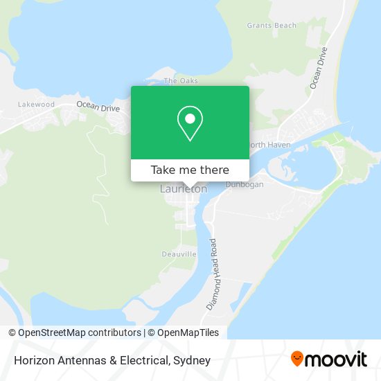 Horizon Antennas & Electrical map