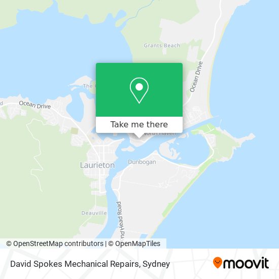 David Spokes Mechanical Repairs map