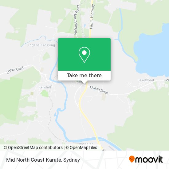 Mid North Coast Karate map