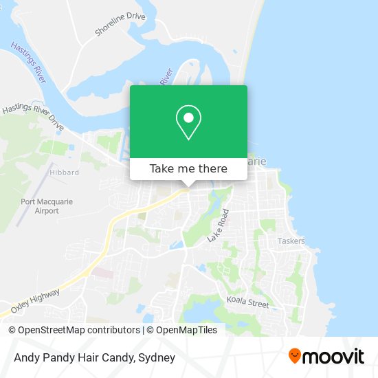 Andy Pandy Hair Candy map