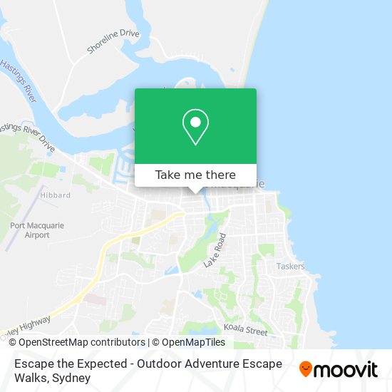 Escape the Expected - Outdoor Adventure Escape Walks map