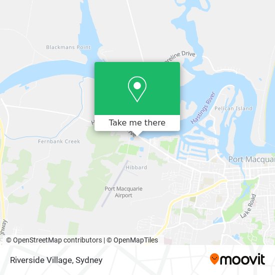 Riverside Village map
