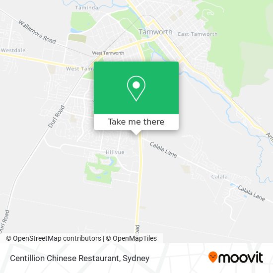 Centillion Chinese Restaurant map