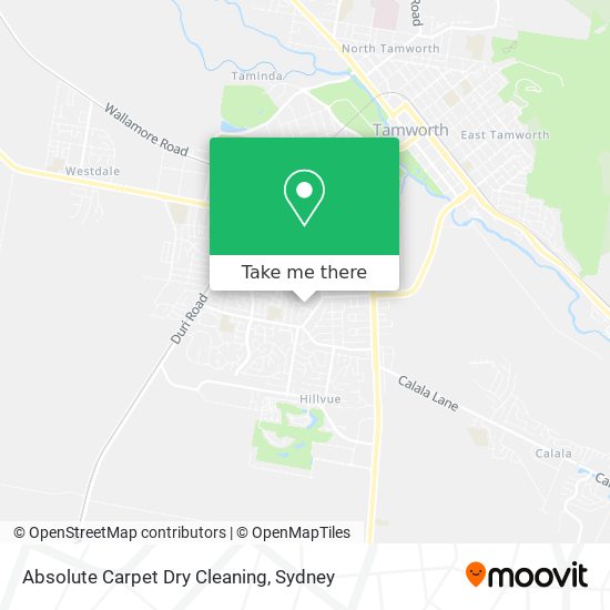 Absolute Carpet Dry Cleaning map