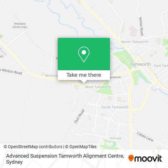 Mapa Advanced Suspension Tamworth Alignment Centre