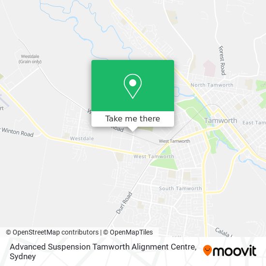 Mapa Advanced Suspension Tamworth Alignment Centre