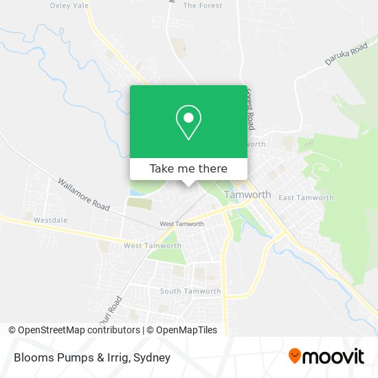 Blooms Pumps & Irrig map