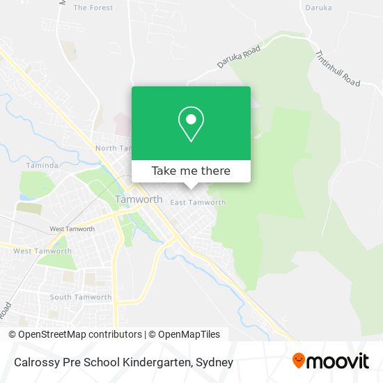 Calrossy Pre School Kindergarten map