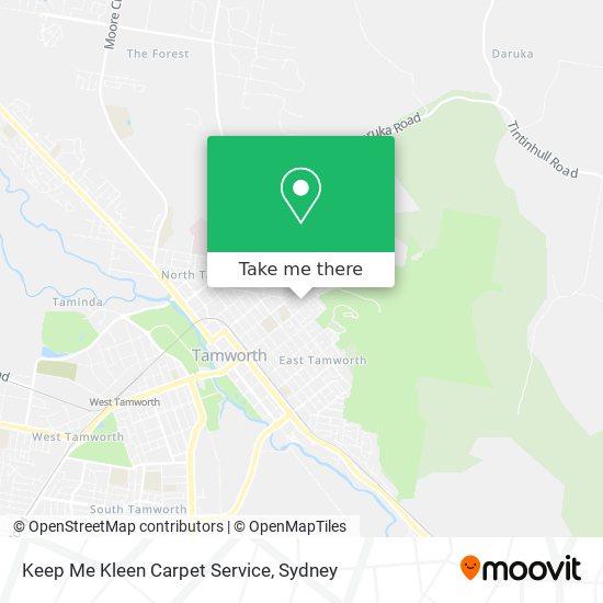 Keep Me Kleen Carpet Service map