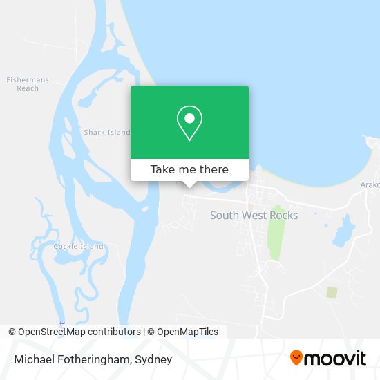 Michael Fotheringham map