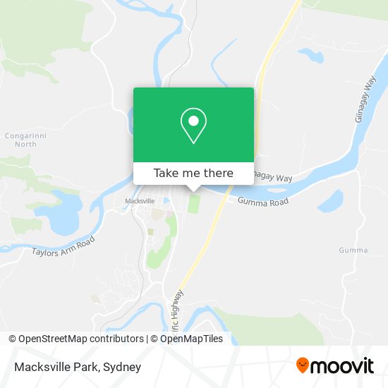 Macksville Park map
