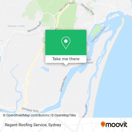 Regent Roofing Service map