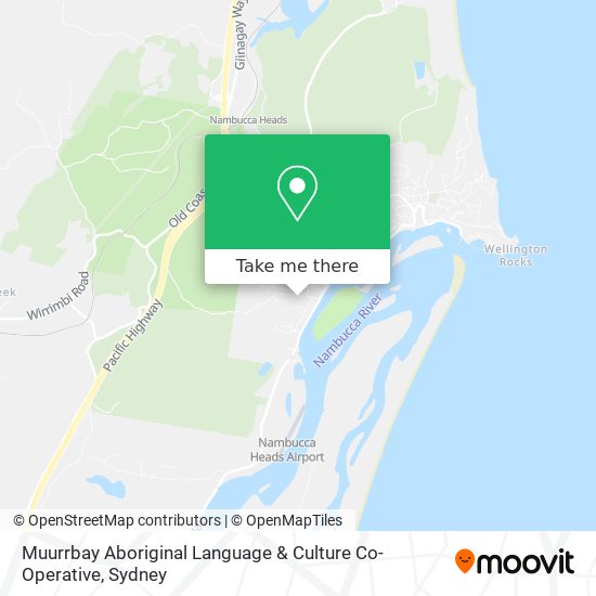 Muurrbay Aboriginal Language & Culture Co-Operative map