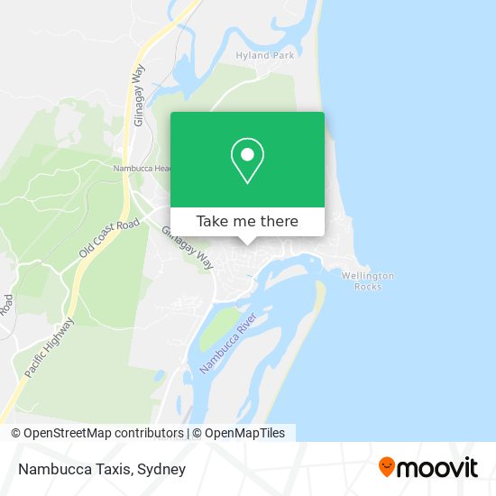 Nambucca Taxis map