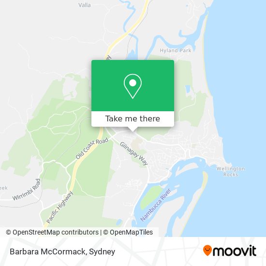 Barbara McCormack map