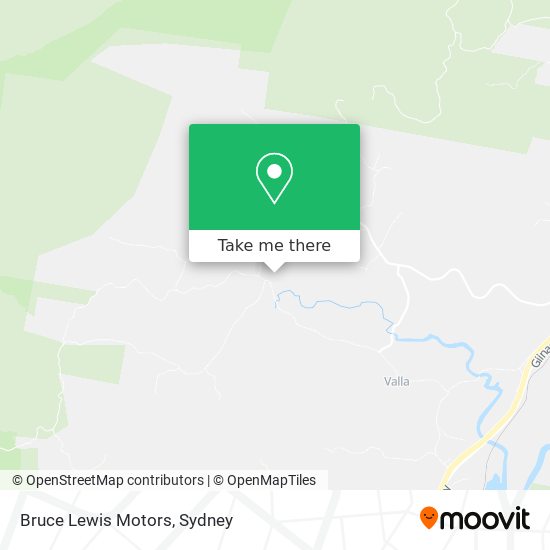 Bruce Lewis Motors map