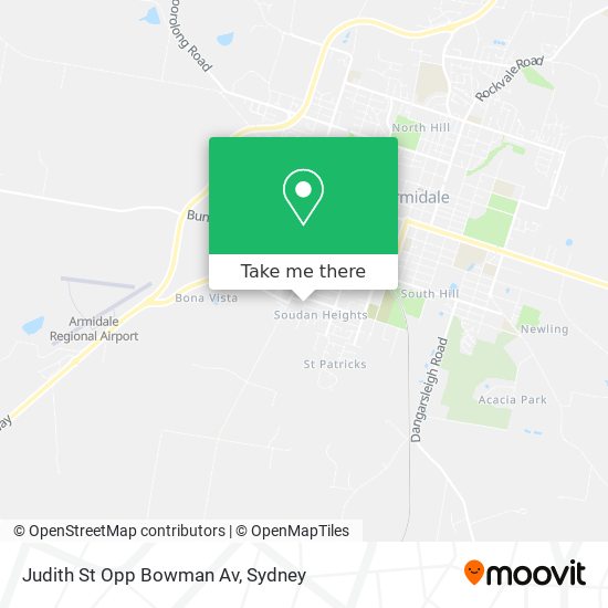 Judith St Opp Bowman Av map