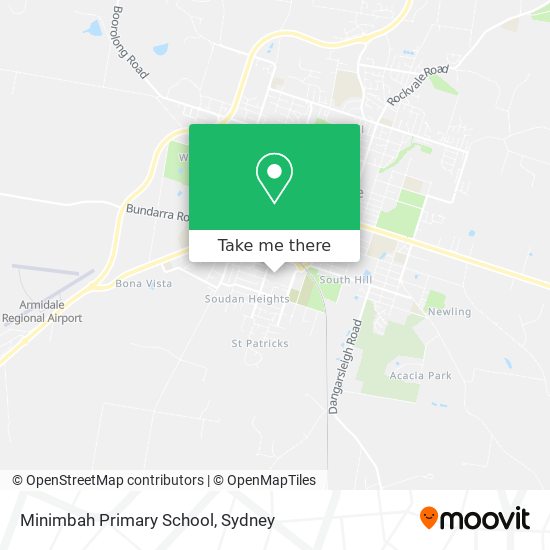 Mapa Minimbah Primary School