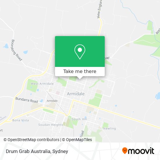 Drum Grab Australia map