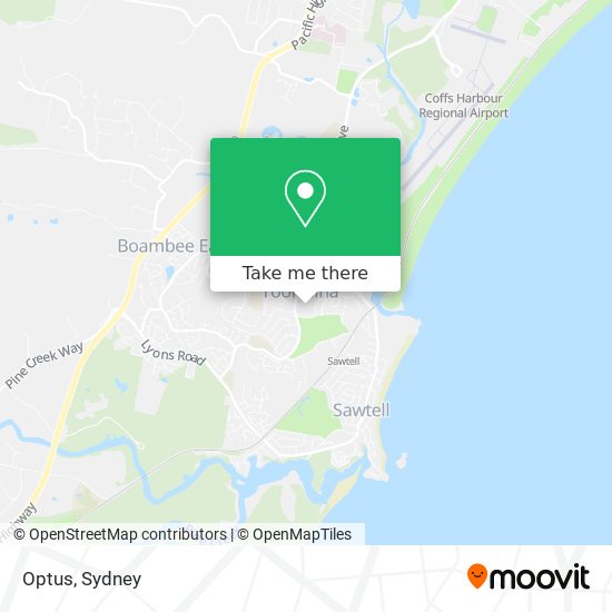 Optus map