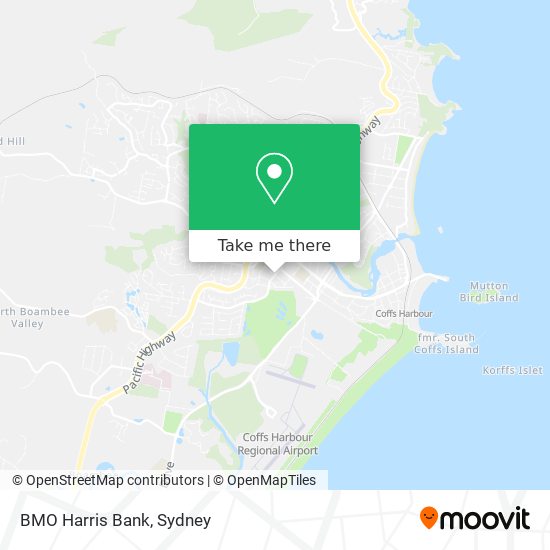 Mapa BMO Harris Bank