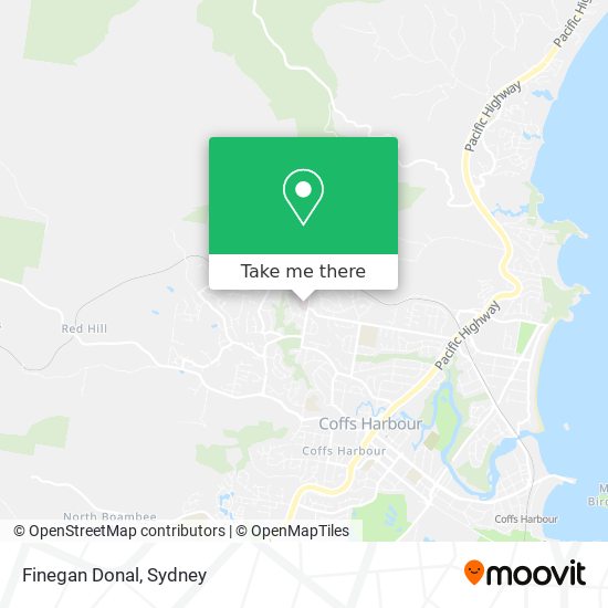 Finegan Donal map