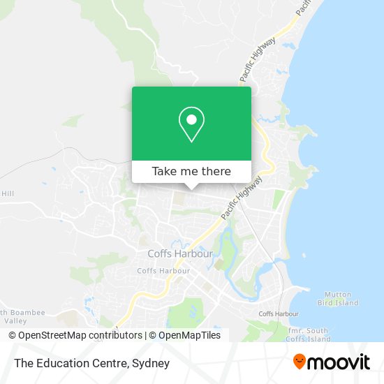 The Education Centre map