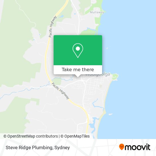 Steve Ridge Plumbing map