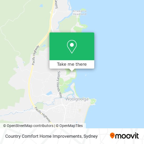 Mapa Country Comfort Home Improvements