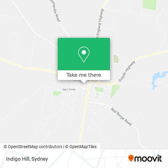 Mapa Indigo Hill