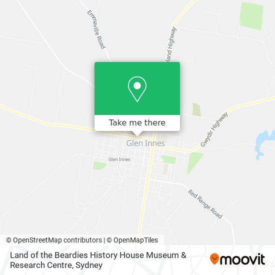 Land of the Beardies History House Museum & Research Centre map
