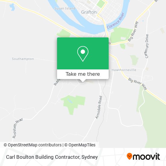 Carl Boulton Building Contractor map