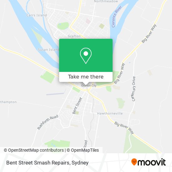Bent Street Smash Repairs map