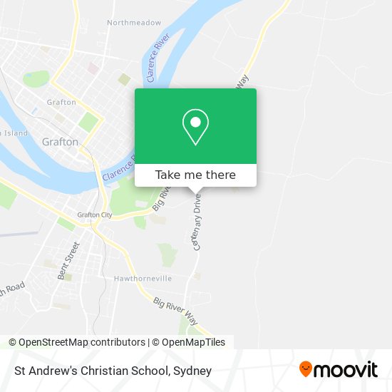 St Andrew's Christian School map