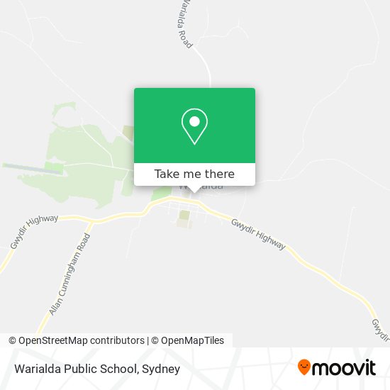 Warialda Public School map
