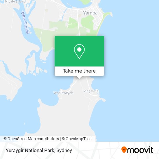 Yuraygir National Park map