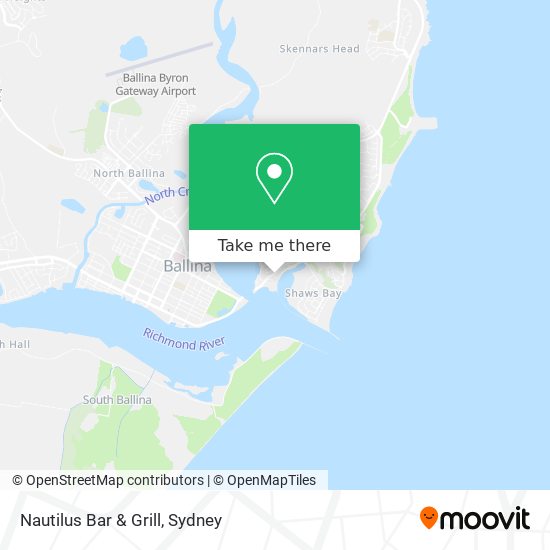 Nautilus Bar & Grill map