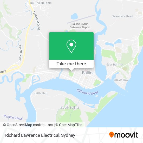 Richard Lawrence Electrical map
