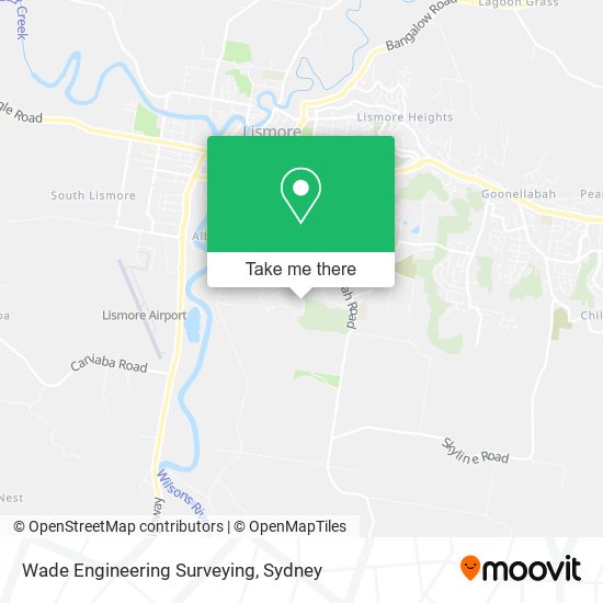 Wade Engineering Surveying map