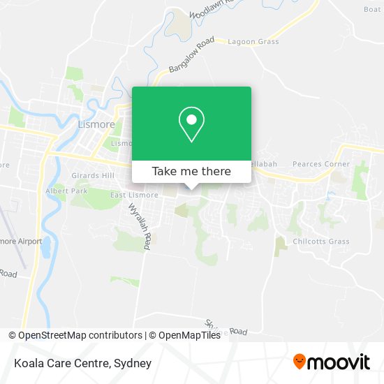 Mapa Koala Care Centre