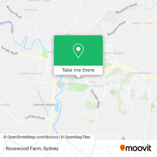 Rosewood Farm map