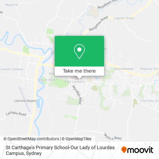 St Carthage's Primary School-Our Lady of Lourdes Campus map