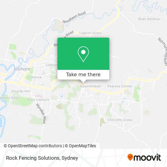 Rock Fencing Solutions map