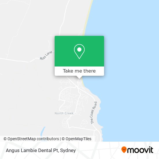 Angus Lambie Dental Pt map