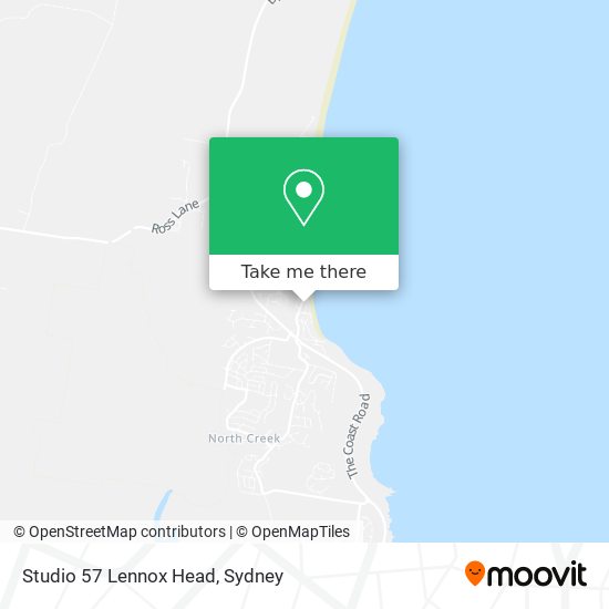 Studio 57 Lennox Head map