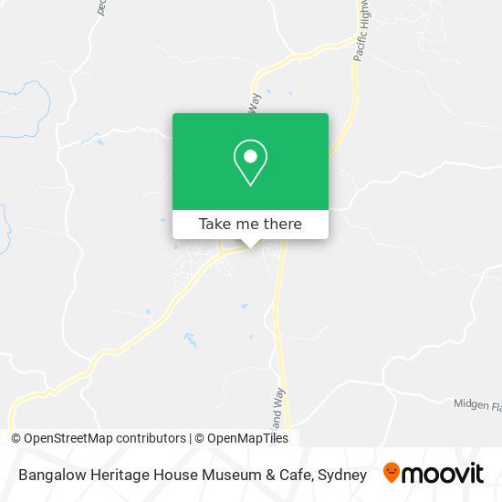 Bangalow Heritage House Museum & Cafe map