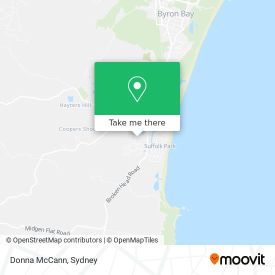 Donna McCann map