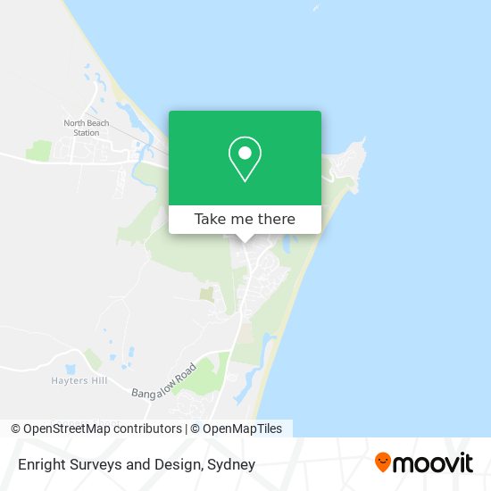 Enright Surveys and Design map